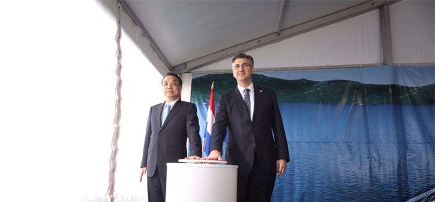 Plenković i Li Keqiang na gradilištu: Pelješkim mostom počinje novo razdoblje odnosa Hrvatske i Kine 